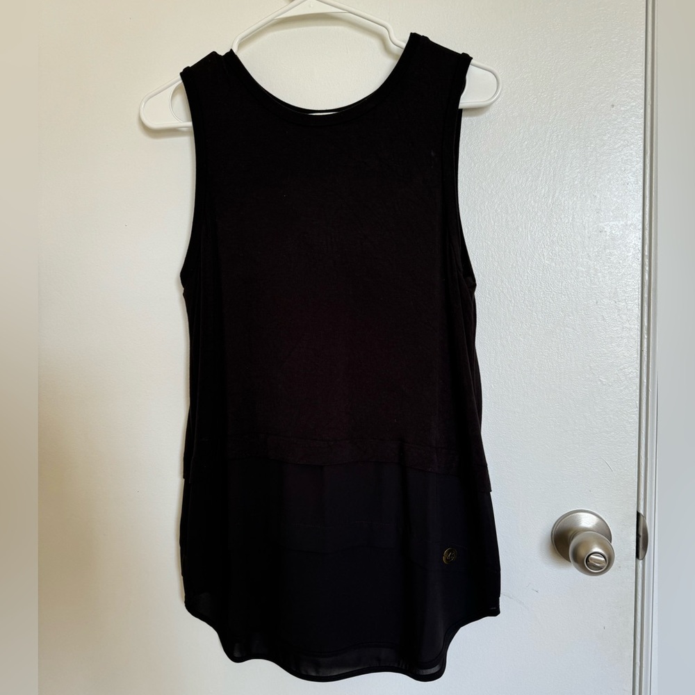 Michael Kors Slevlees Black Tunic, M🦋